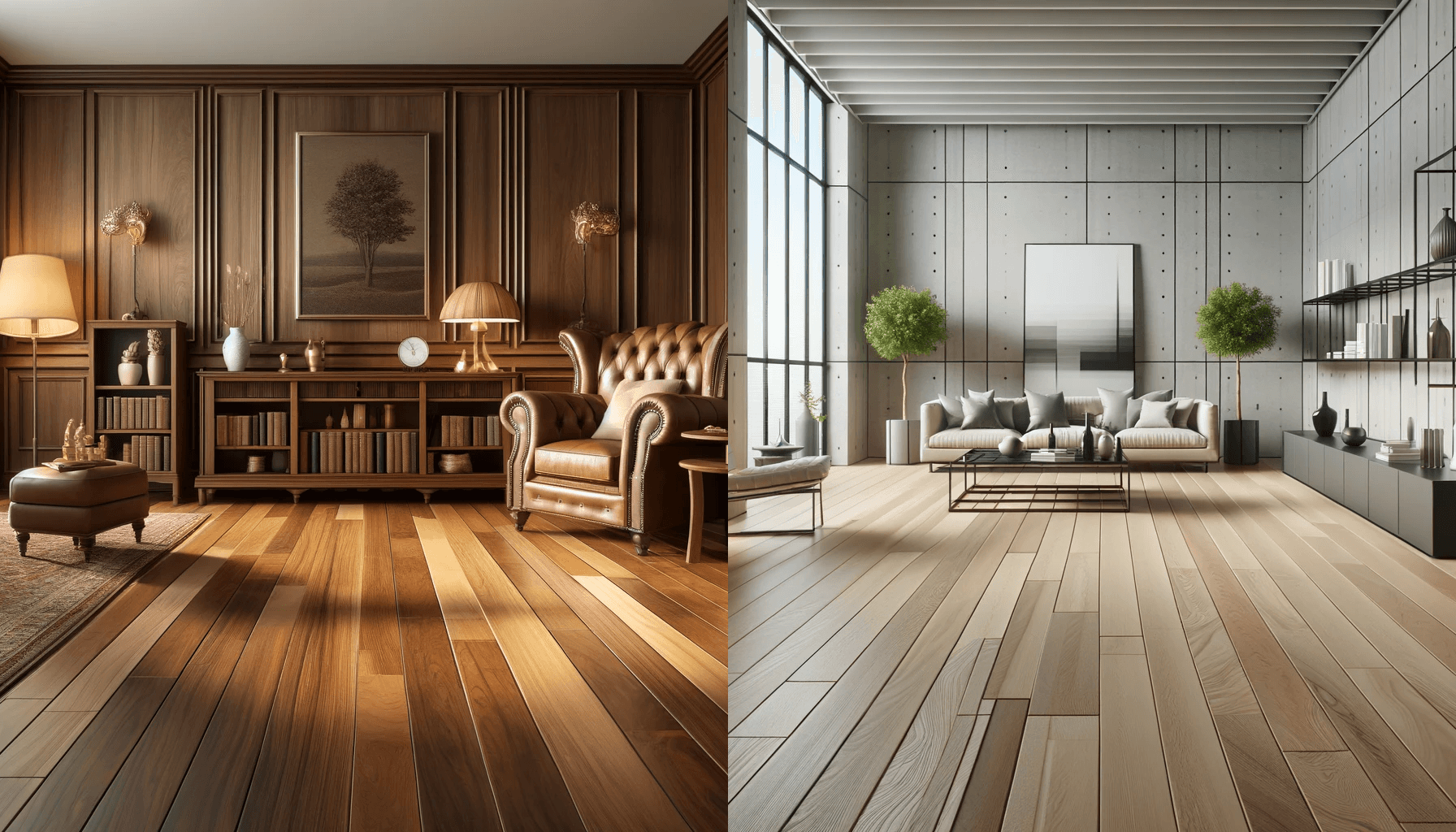 Solid vs. Engineered Hardwood Flooring: A Detailed Comparison