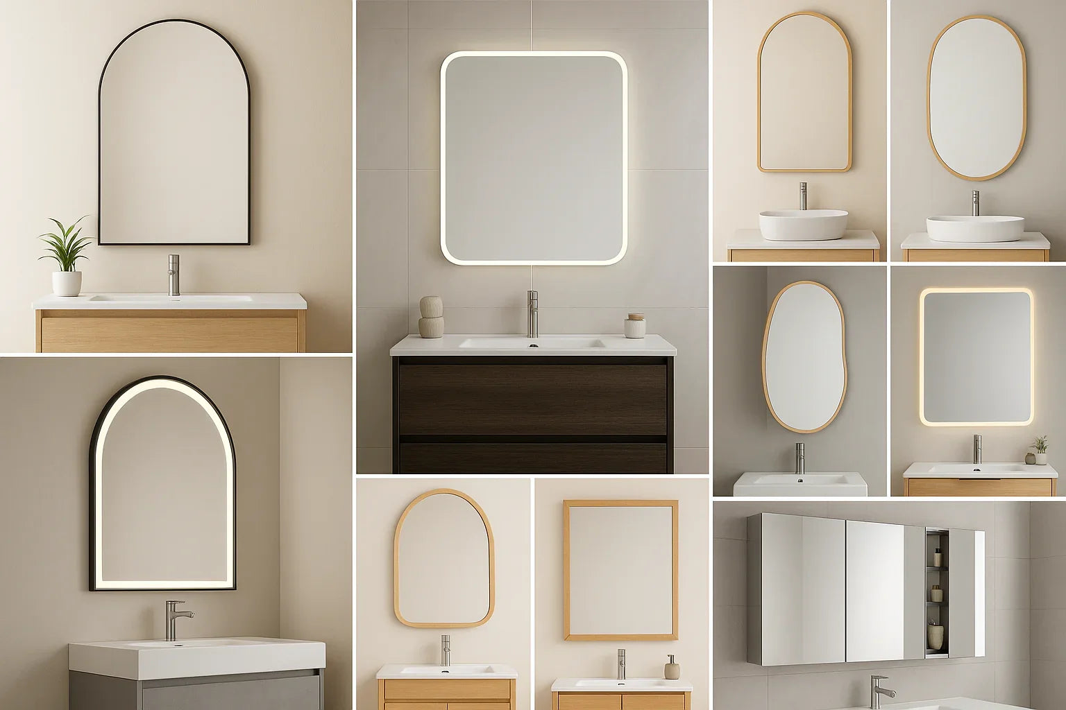 Top Bathroom Mirror Trends to Elevate Your 2025 Bathroom Design