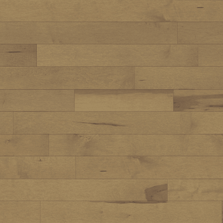 Hard Maple Solid Hardwood Flooring - Turin - 4 1/4" Nuance Ultra-Matte 10% Smooth - Golden Elite Deco