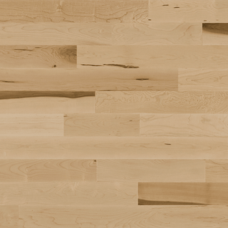 Hard Maple Engineered Hardwood Flooring - Natural - 5 3/16" Nuance Matte 20% Smooth - Golden Elite Deco