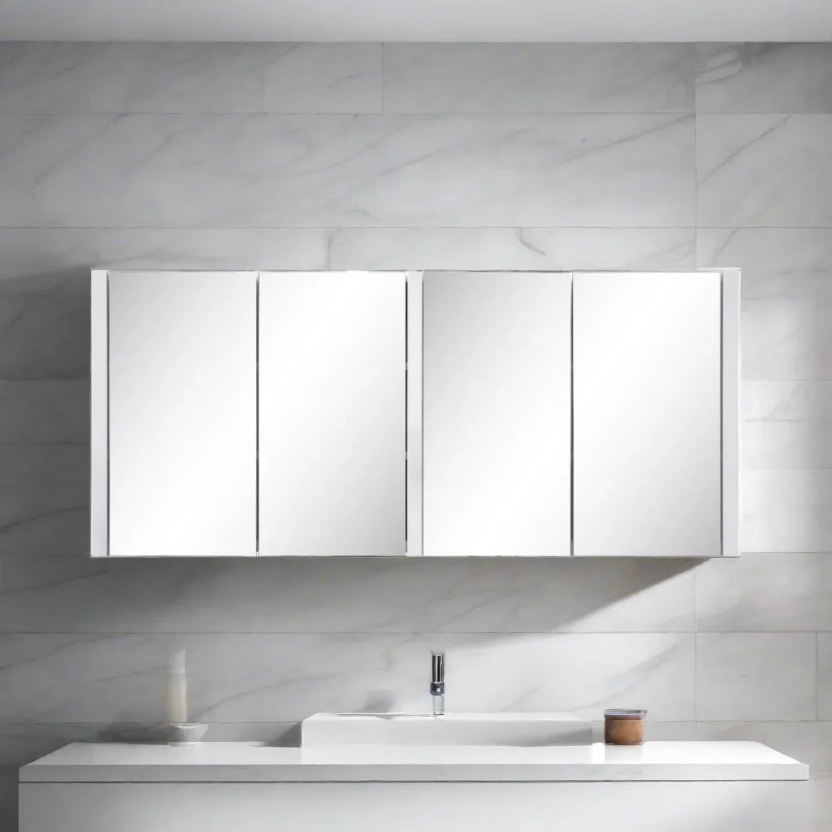 Wrought Studio Armoire à pharmacie en aluminium sans cadre 12 x 24 po Wrought Studio Armoire à pharmacie en aluminium sans cadre 12 x 24 po