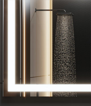 60" LED Mirror : Aura Collection - Golden Elite Deco