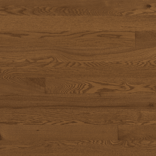 Red Oak Solid Hardwood Flooring - Gunstock - 4 1/4" Legacy Semi-Gloss 45% Smooth - Golden Elite Deco