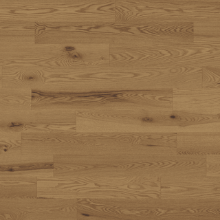 Red Oak Engineered Hardwood Flooring - Logan - 3 1/8" Character Ultra-Matte 10% Wire brushed - Golden Elite Deco