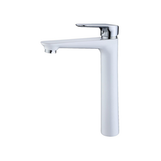 Faucet Santorini - White and Chrome - Tall Faucet