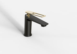 Faucet Regina - Black & Brushed Gold - Golden Elite Deco
