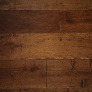 Honey Maple Solid Hardwood Flooring - Coffee Bean - 4 3/4" - Golden Elite Deco