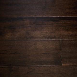 Honey Maple Solid Hardwood Flooring - Dark Roast - 4 3/4" - Golden Elite Deco