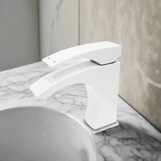 Faucet Galatina - White and Chrome - Golden Elite Deco