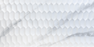 12" x 36" Ceramic Wall Tile - Illusion 3D - Golden Elite Deco