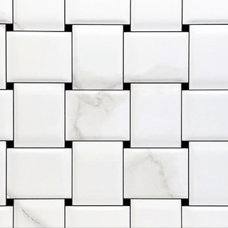 12" x 36" Ceramic Wall Tile - Tropical 3D - Golden Elite Deco