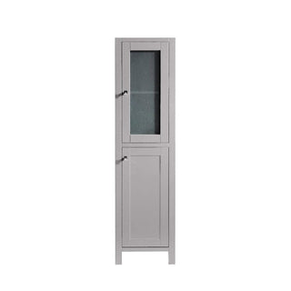 Bathroom Side Cabinet - Light Grey Mella - Golden Elite Deco