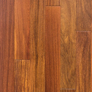 3 5/8" Cumaru Solid Hardwood Flooring - Natural. Front view.