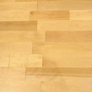 Honey Maple Solid Hardwood Flooring - Natural - 4 3/4" - Golden Elite Deco