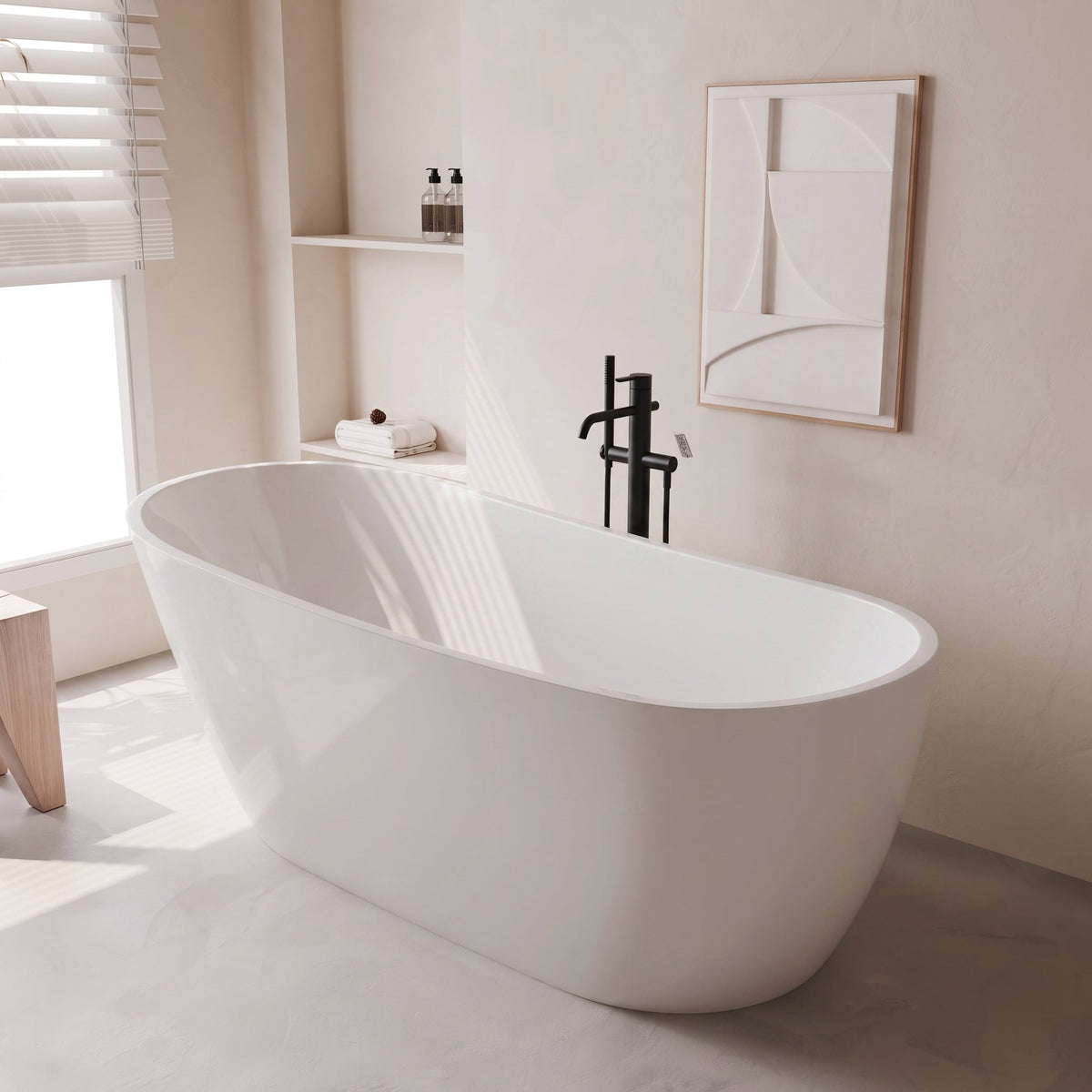 The 67" Aria Freestanding Bathtub: Why This Glossy White Beauty Is Selling Out Across Montreal
