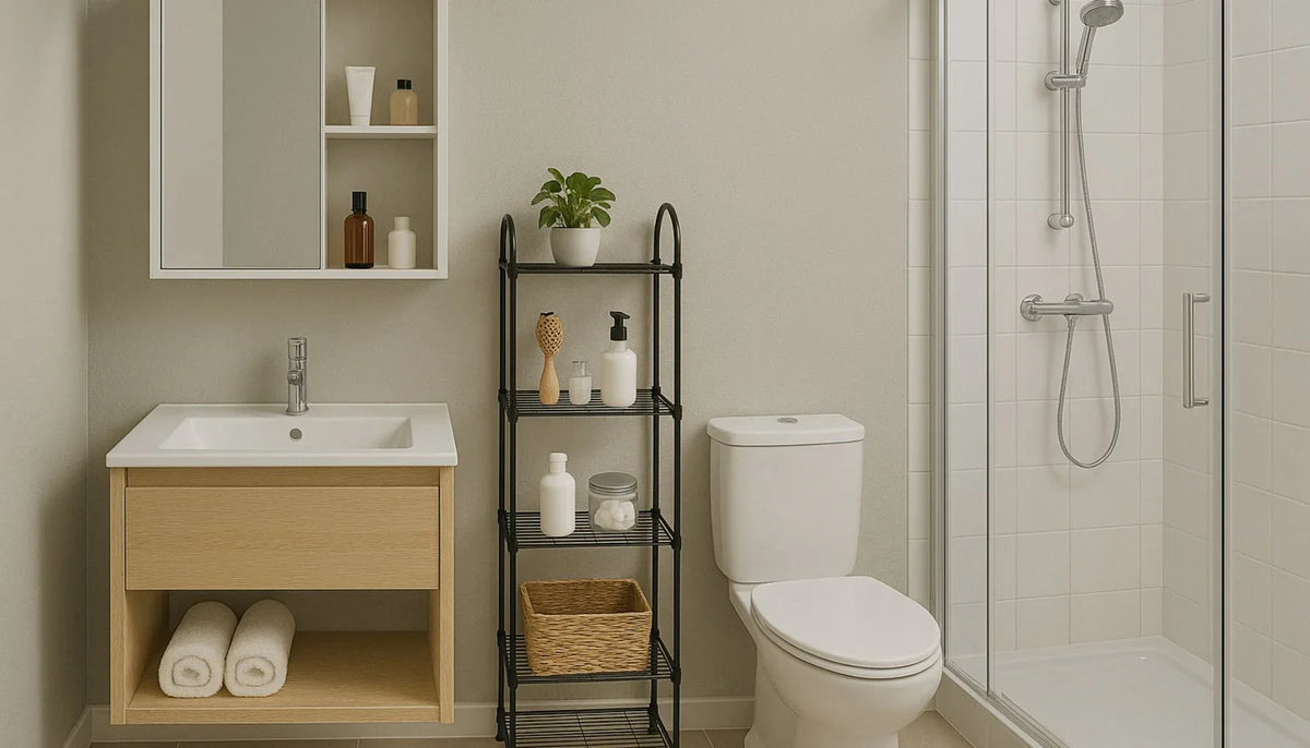 Smart Storage Solutions for Small Bathrooms – Golden Elite Deco