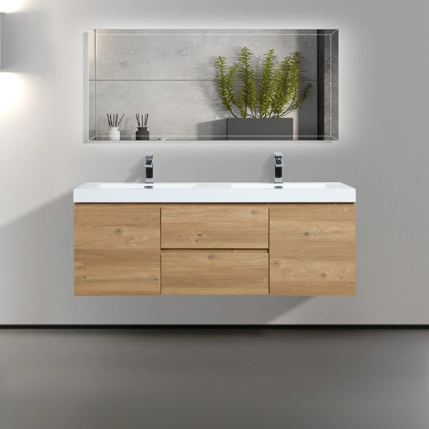 The Capri Wall Mount Vanity Collection: Where Italian Design Meets Montreal Luxury