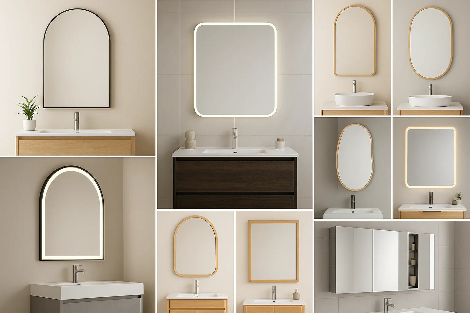 Top Bathroom Mirror Trends to Elevate Your 2025 Bathroom Design