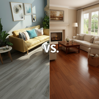 SPC vs Hardwood Flooring: Which Is Right for Your Home in 2025?