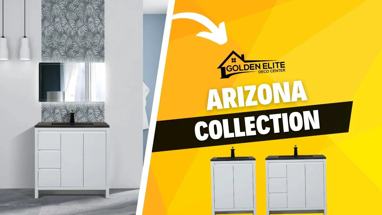 Discover the Arizona Collection in White: The Elegant Choice for Your Bathroom