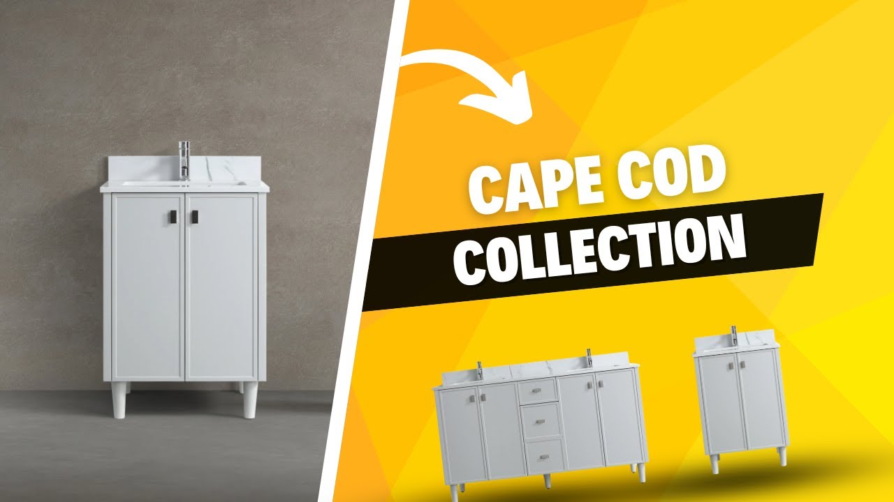 Discover the Cape Cod Collection: Elegant Bathroom Vanities for Everyday Living