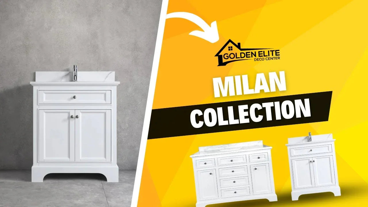 Discover the Milan Collection: Top Bathroom Vanities for a Modern Look