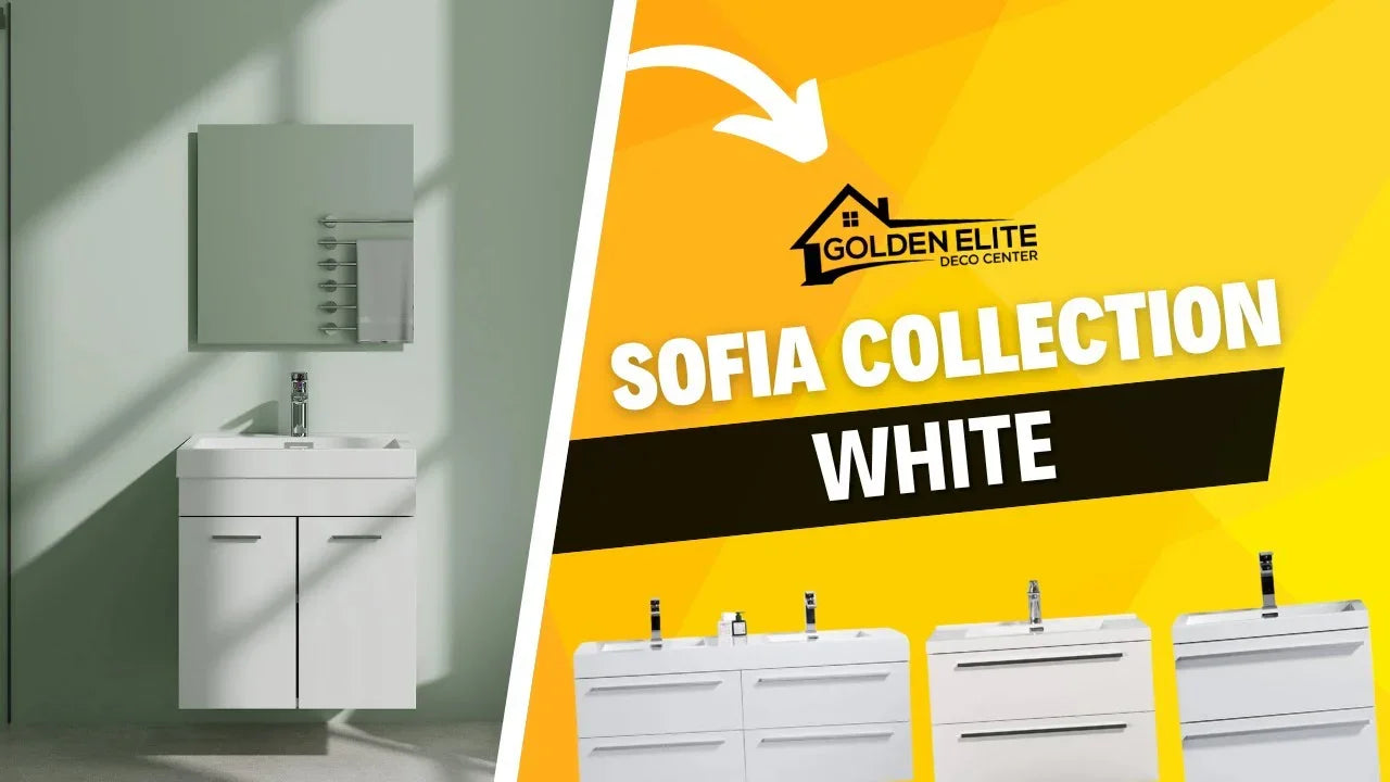 Discover the Sofia Collection in White: The Elegant Choice for Your Bathroom