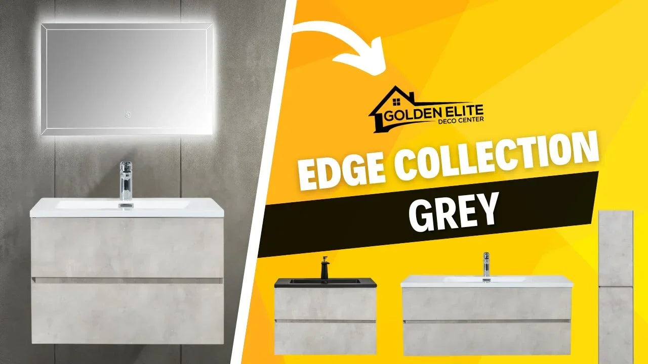 Discover the Edge Collection in Grey: The Elegant Choice for Your Bathroom