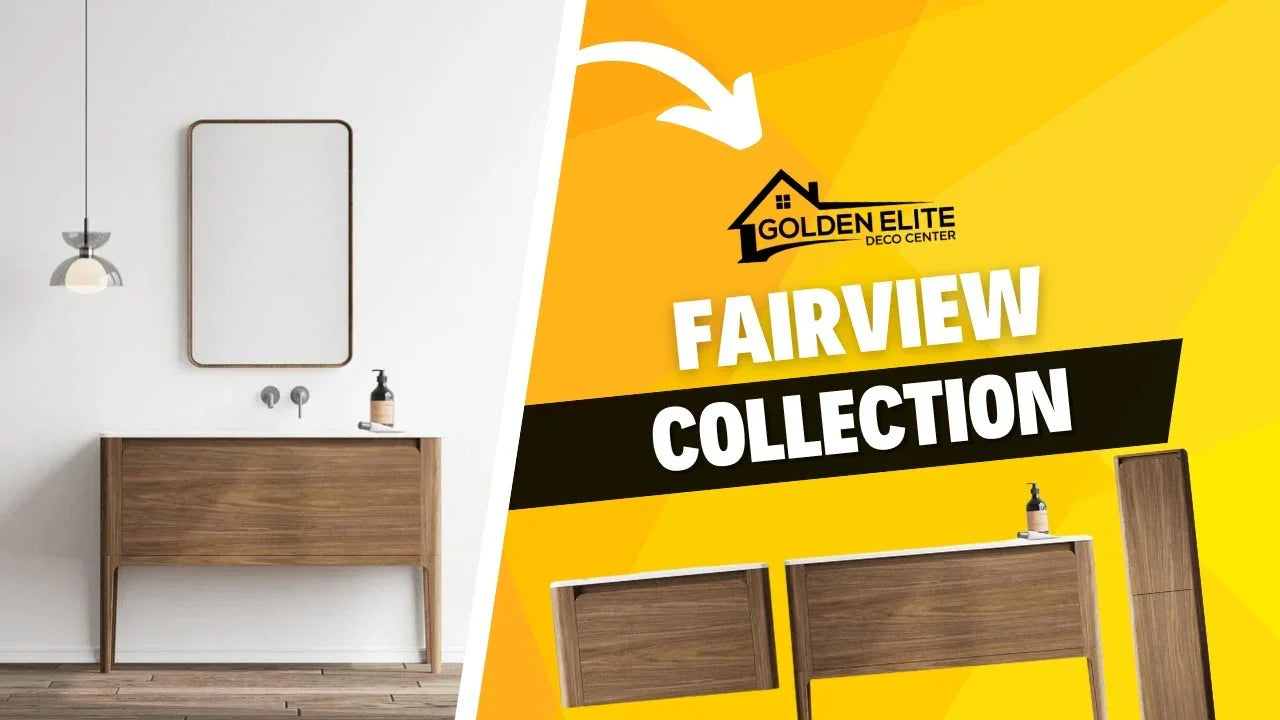 Discover the Fairview Collection in Walnut: The Elegant Choice for Your Bathroom