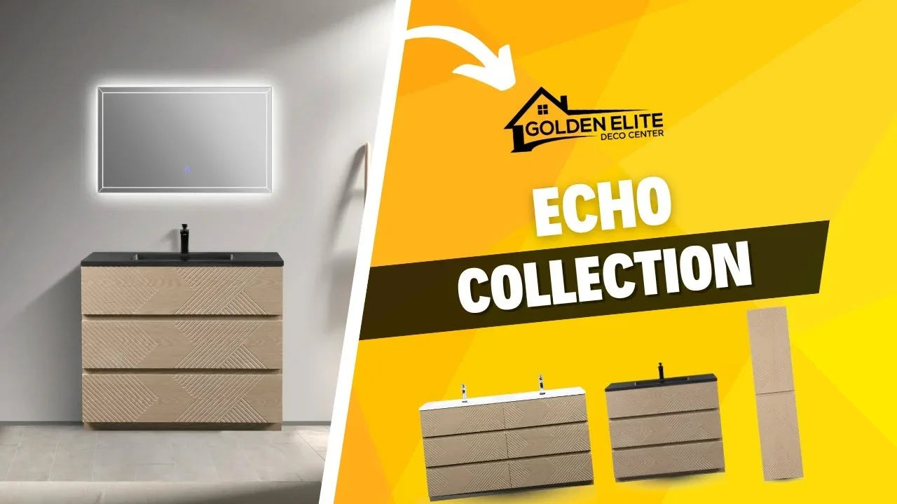 Echo Bathroom Vanities | Golden Elite Deco