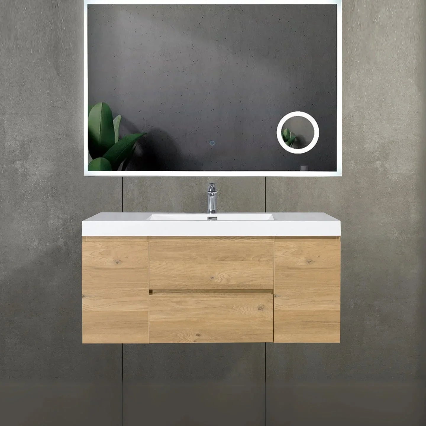 Capri Collection - Wall Mount Bathroom Vanities