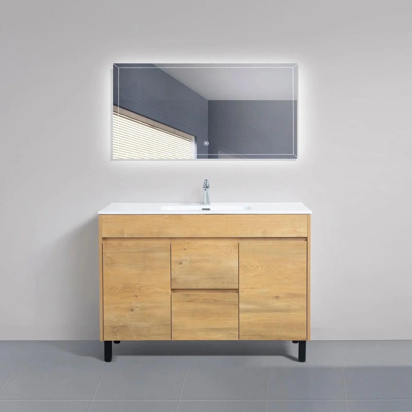 Rock Collection - Frosted Oak Bathroom Vanities