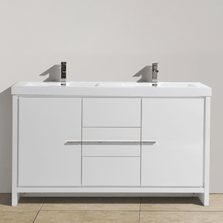 60-Inch Bathroom Vanities Collection - Golden Elite Deco