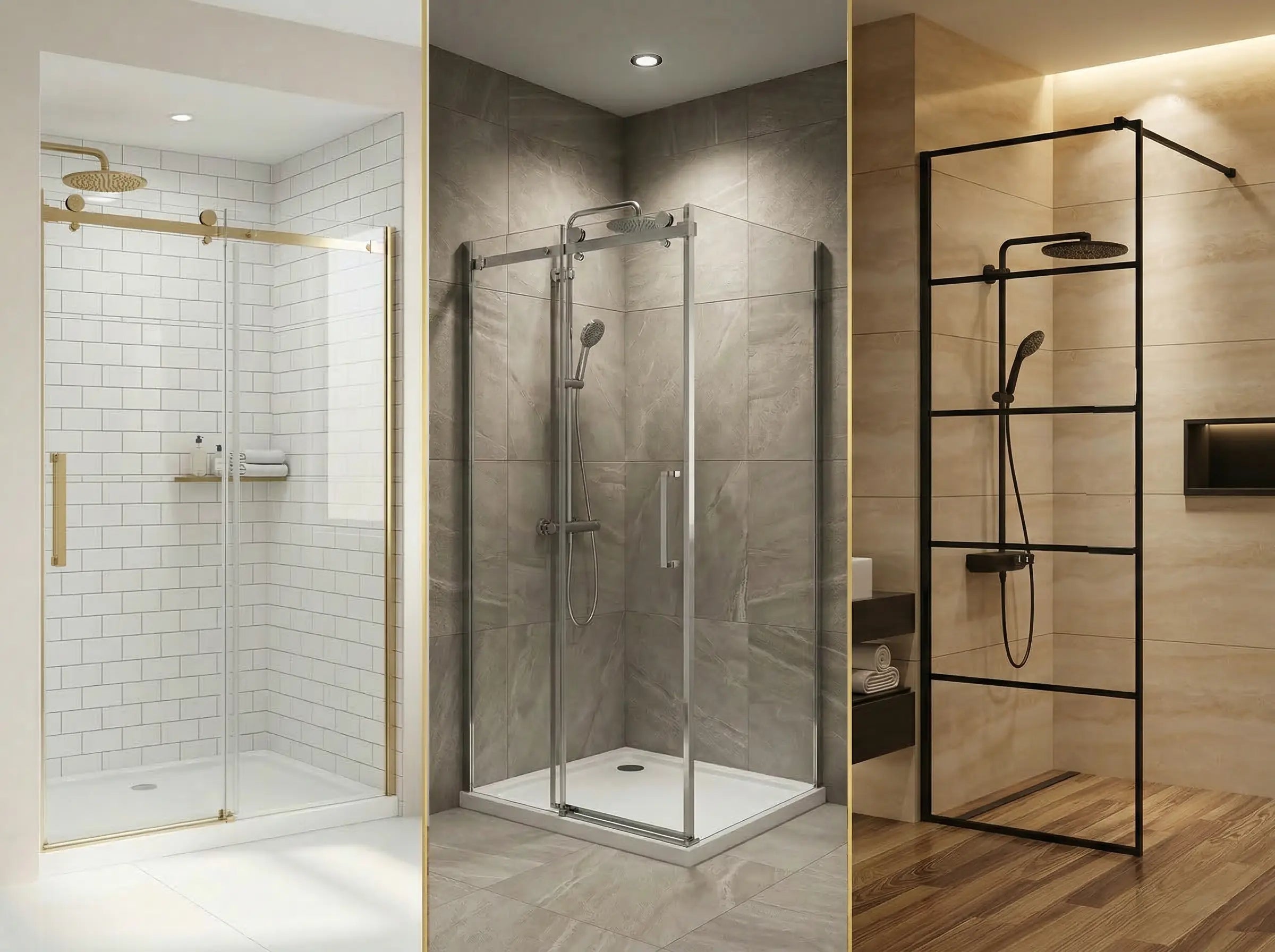 Shower Doors - Golden Elite Deco