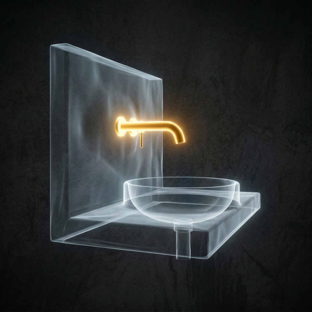 Wall-Mounted Bathroom Faucets