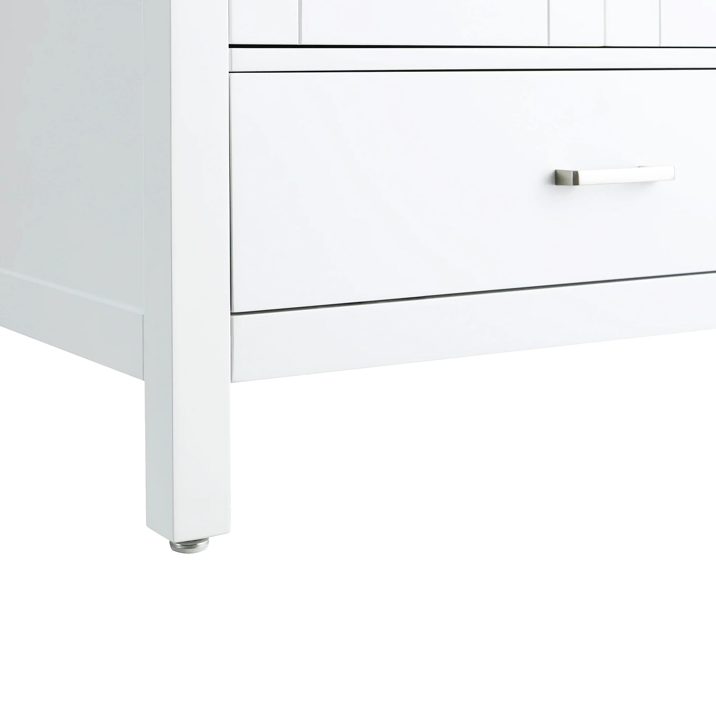 Meuble-Lavabo Autoportant 30po Blanc avec Comptoir de Polymarbre Ingénierie Calcutta