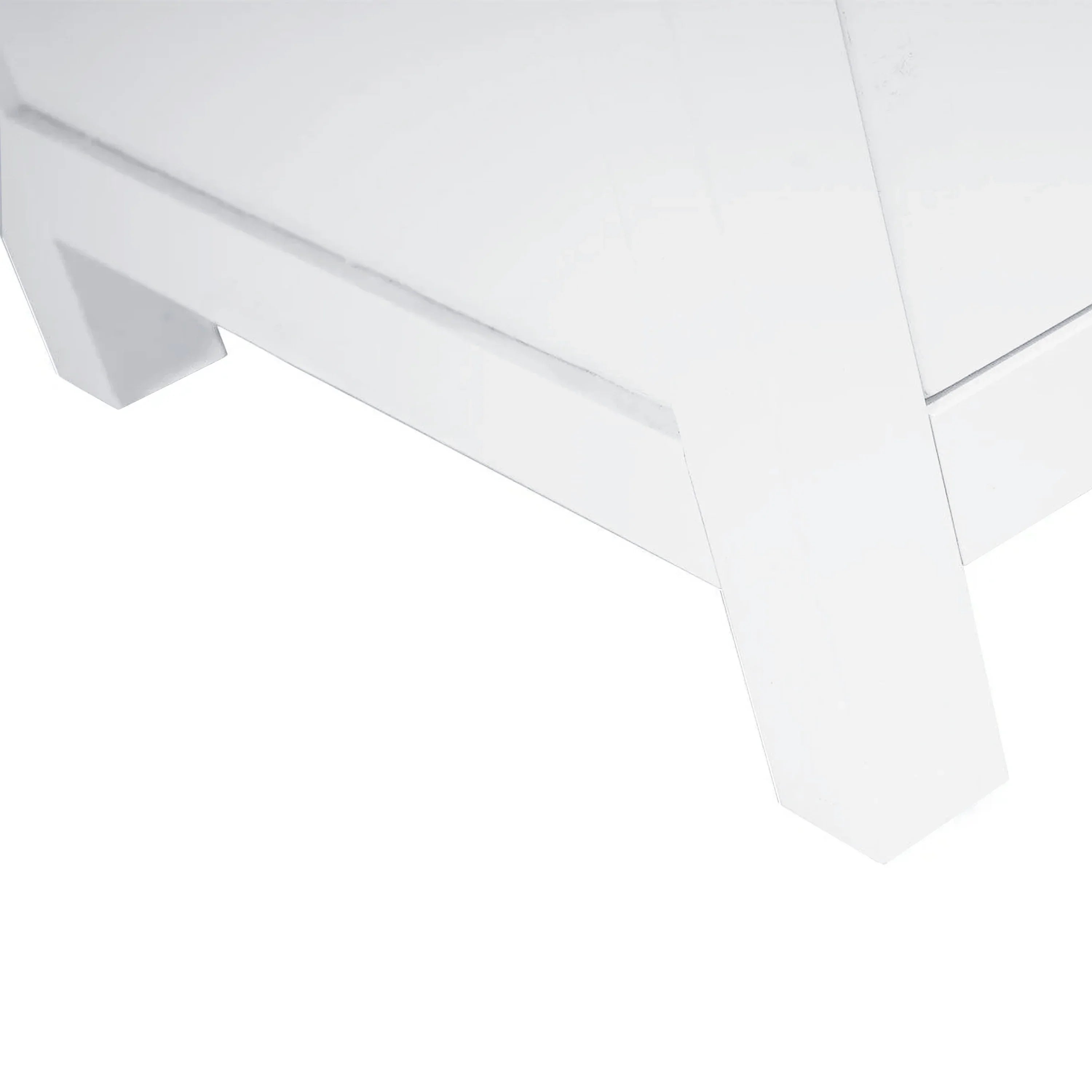 30" White Freestanding Single Sink Bathroom Vanity with Engineered Calcutta Marble Countertop