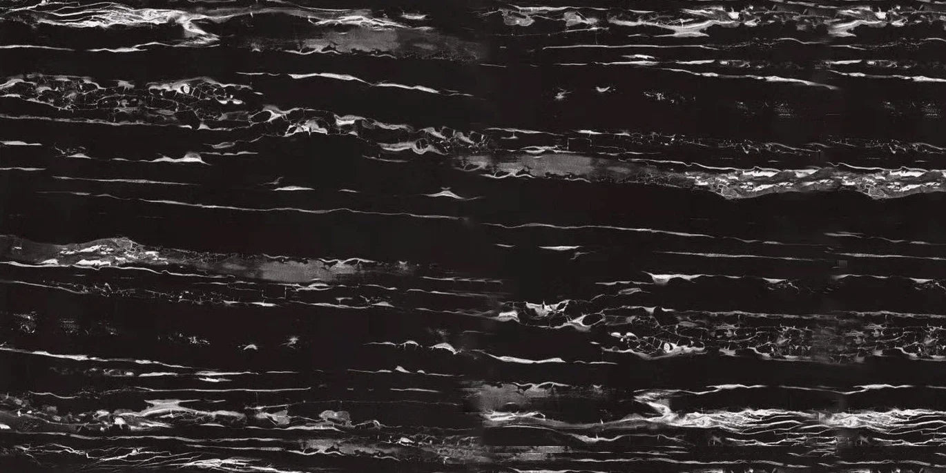 24" x 24" Porcelain Tile - Midnight Charcoal - Golden Elite Deco