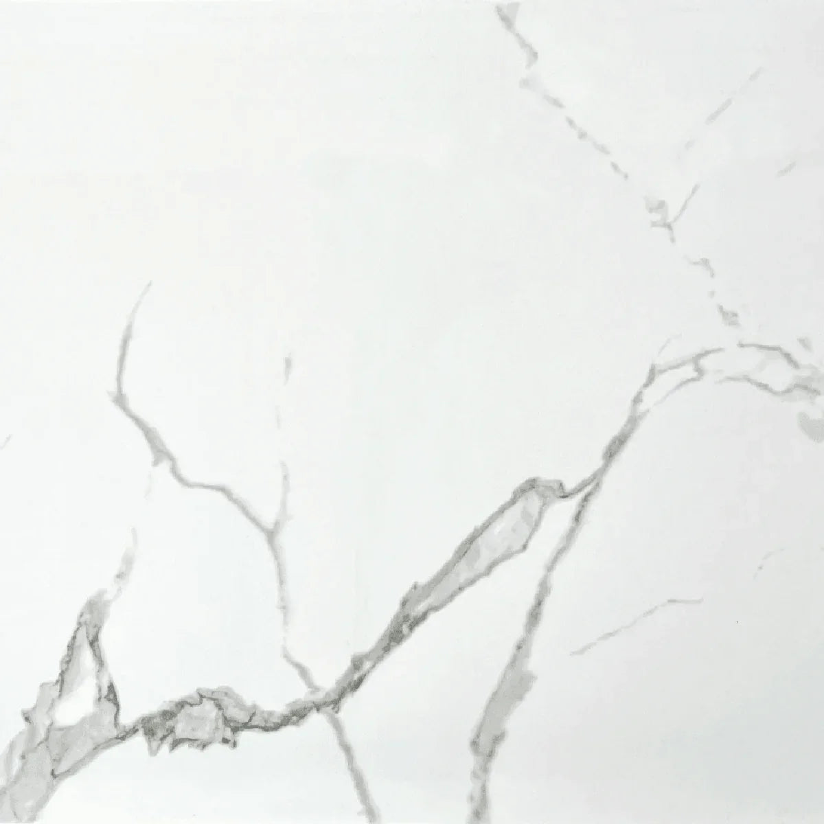 24" x 24" Porcelain Tile - Utica Snow - Golden Elite Deco