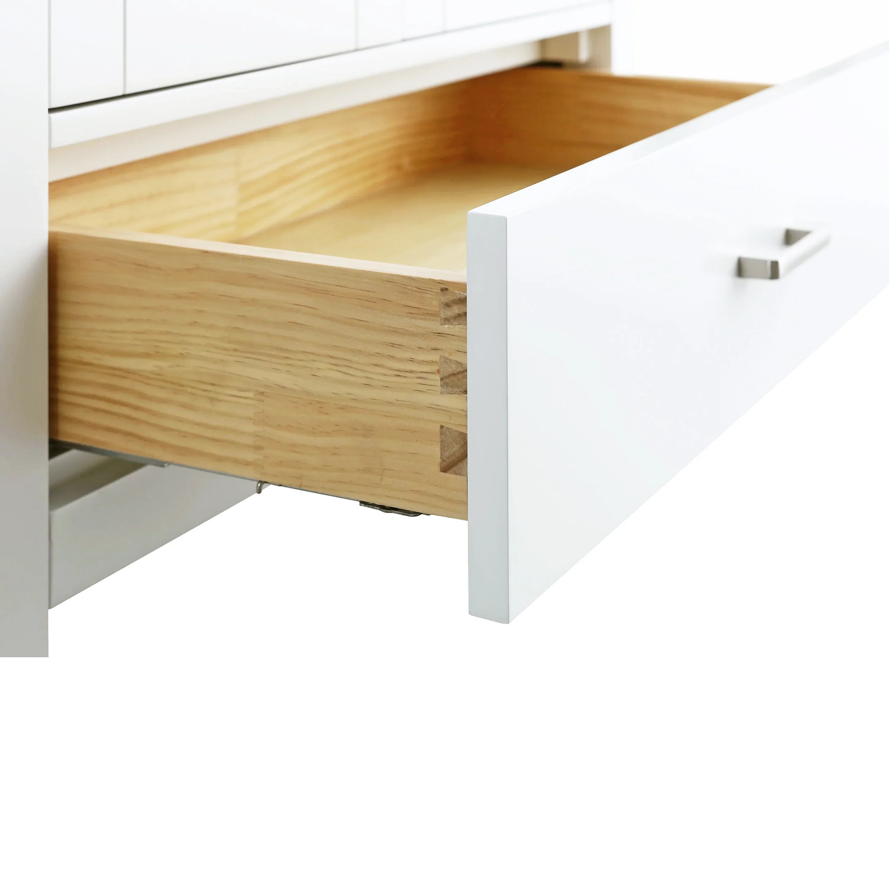 Meuble-Lavabo Autoportant 30po Blanc avec Comptoir de Polymarbre Ingénierie Calcutta