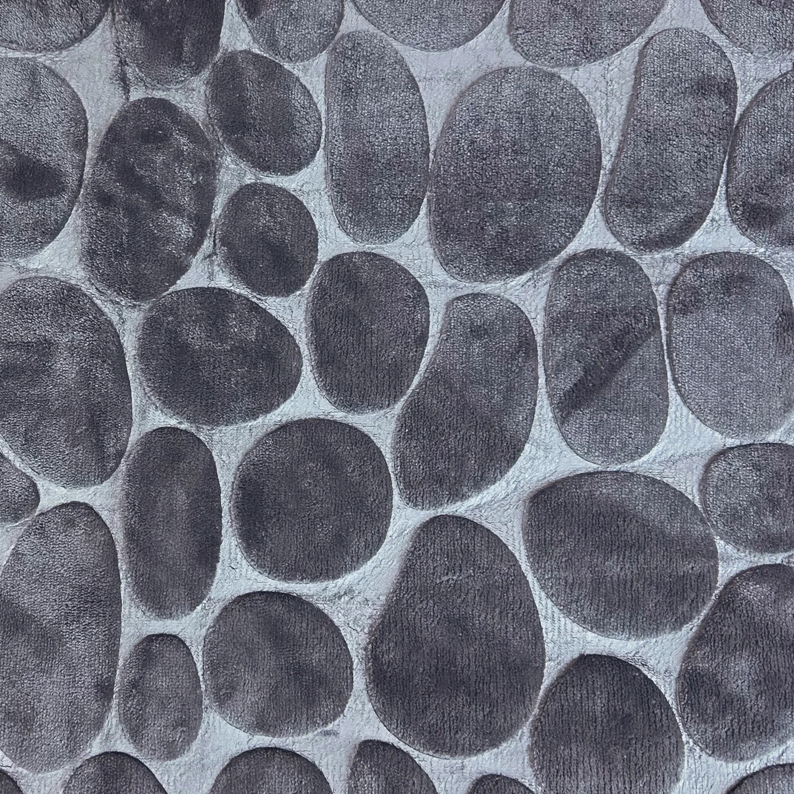 Tapis de Salle de Bain en Mousse - 15 x 24", Gris Foncé