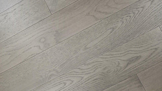 Oak Engineered Hardwood Flooring - Click - Silver Grey - 5" - Golden Elite Deco