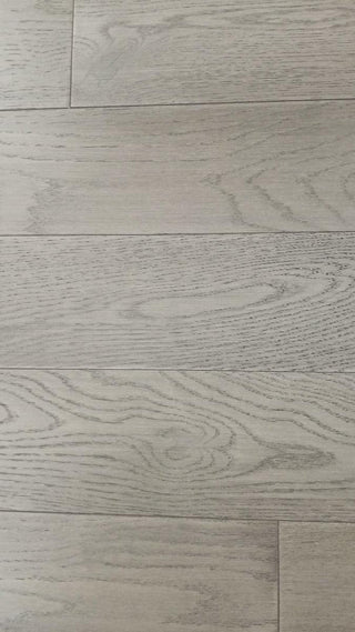 Oak Engineered Hardwood Flooring - Click - Silver Grey - 5" - Golden Elite Deco