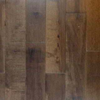 Hard Maple Bistro Solid Hardwood Flooring - Tongue & Groove - Terracotta - 4 1/4" - Golden Elite Deco