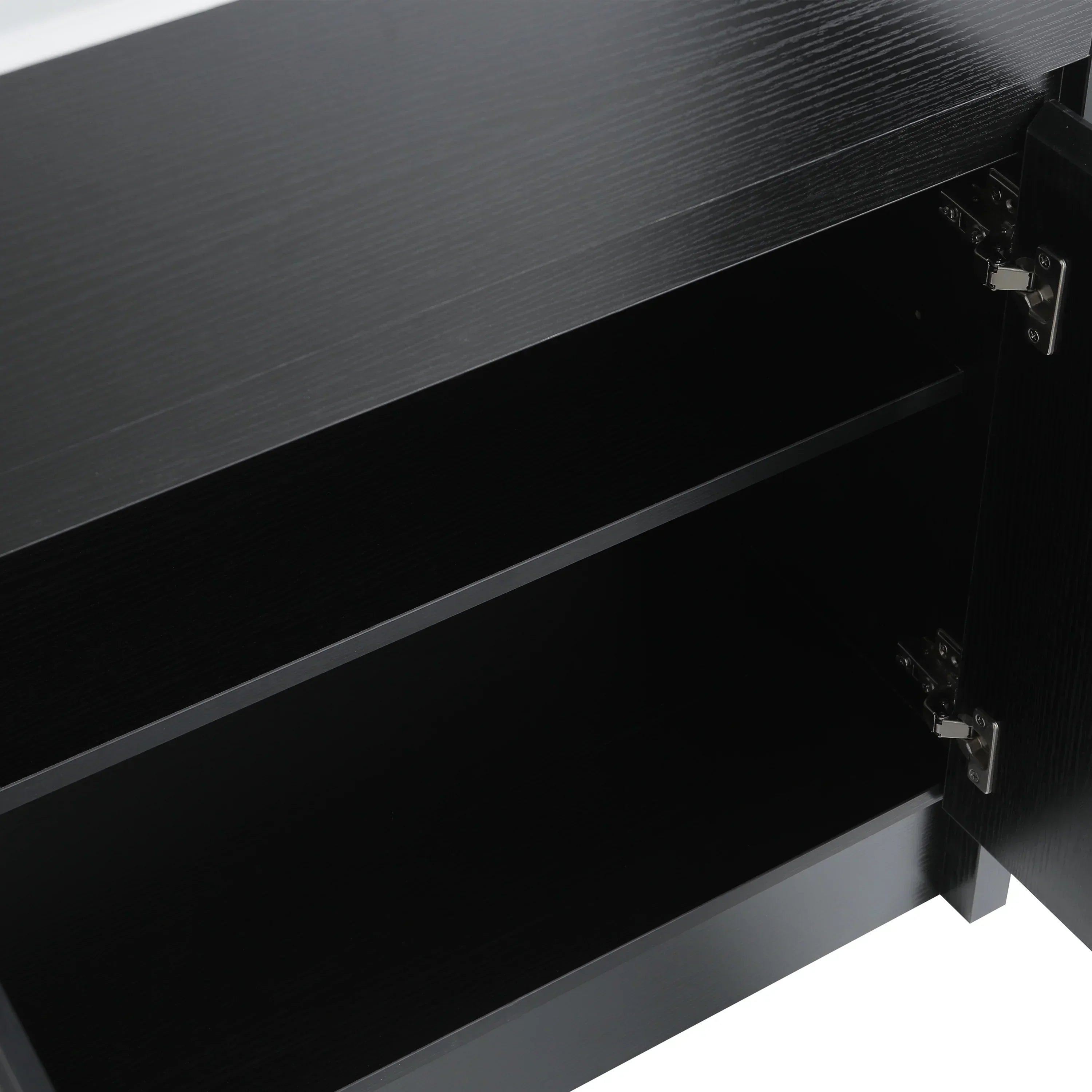 Bundle and Save: 24" Dark Brown Oak Freestanding Bathroom Vanity with Mirror and Faucet