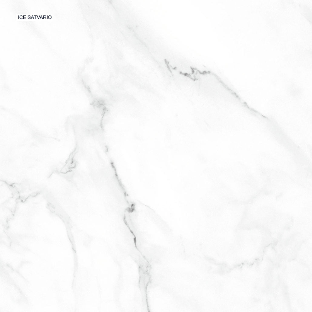 Tuiles Porcelaine 24po x 24po Ice Satvario Lustré