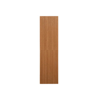 Bathroom Wall Hung Linen Cabinet - Light Oak  Simon