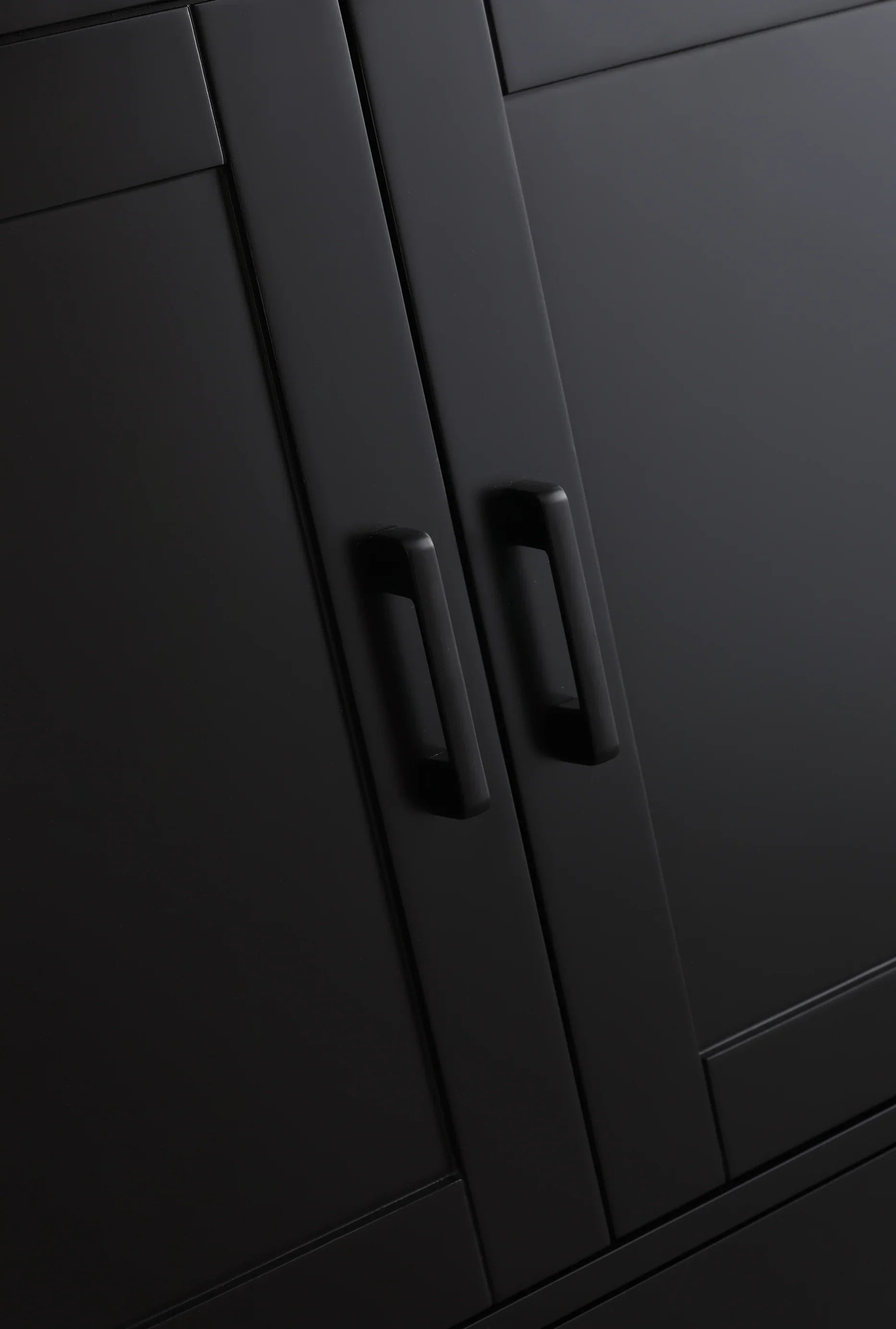 Meuble-Lavabo Autoportant 30po Noir avec Comptoir de Polymarbre Ingénierie Calcutta