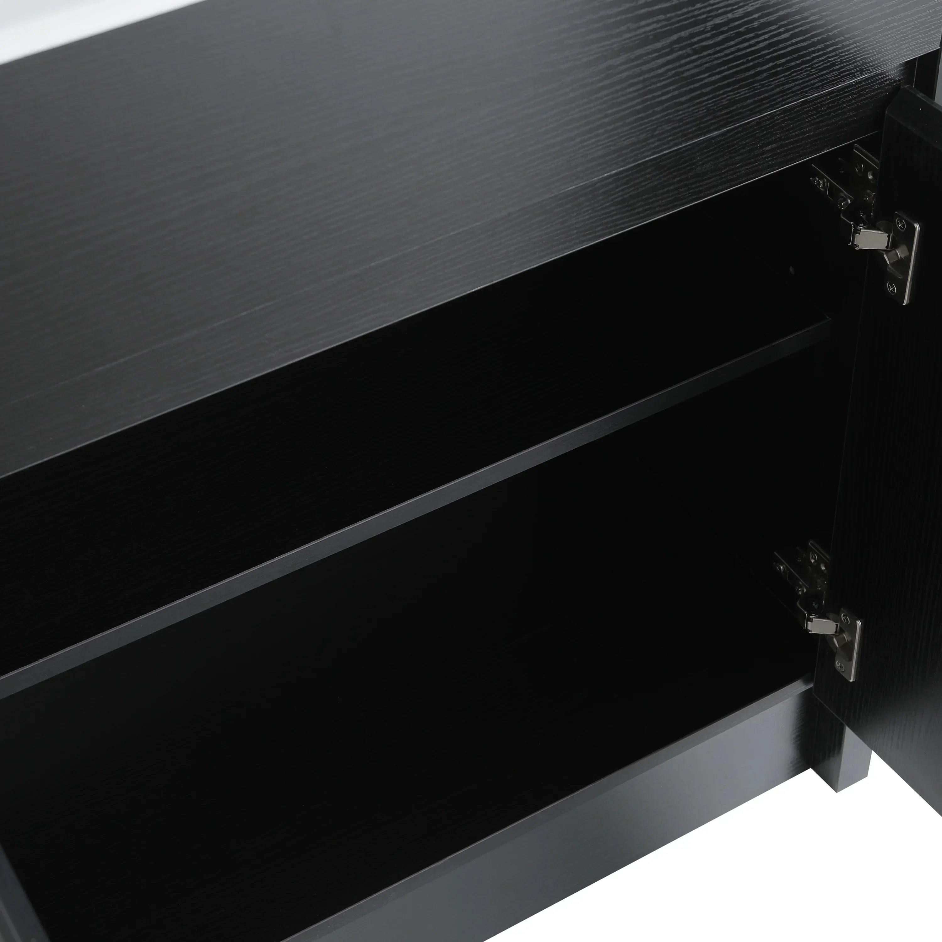 Bundle and Save: 30" Dark Brown Oak Freestanding Bathroom Vanity with Mirror and Faucet