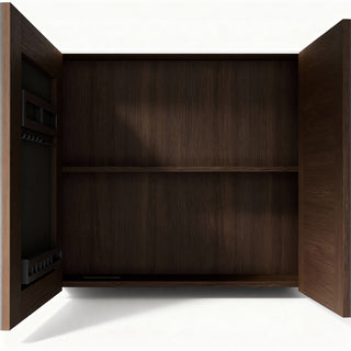 Lake Road 30" Karson Oak LED Medicine Cabinet